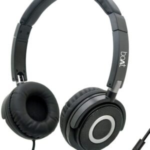 boAt Bassheads 900 On Ear Wired Headphone With Mic